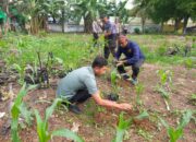 Polsek Rasanae Barat Lakukan Penanaman Bibit Pohon di Lahan Polsek