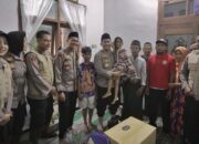 Wujud Simpati Polri, Kapolres Blitar Berikan Trauma Healing kepada Keluarga Korban Mutilasi