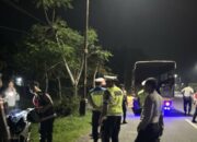 2 Kendaraan Diamankan, Patroli Polres Lombok Barat Gagalkan Balap Liar di Malam Hari