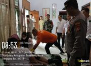 Polres Bersama Polsek Sumbawa Evakuasi & Olah TKP Mayat Pria Gantung Diri Di Uma Sima