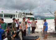 Polsek Kawasan Pelabuhan Laut Bima Laksanakan Cooling System di Area Dermaga