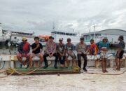 Polsek Kawasan Pelabuhan Laut Bima Laksanakan Cooling System di Areal Dermaga