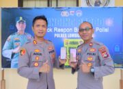 Tingkatkan Layanan Polres Lombok Utara Terima Laporan Melalui Barcode