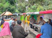Sat Binmas Polres Bima Kota Gelar Giat Jumat Curhat di Lapangan Pahlawan Rabadompu Barat