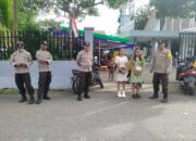Minggu Kasih Polsek Rasanae Timur, Ibadah Umat Kristen Berjalan Lancar