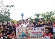 Satlantas Polres Bima Kota Bersama Paguyuban Bikers Bima Bagikan Takjil dan Edukasi Keselamatan Berlalu Lintas