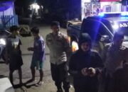 Polsek Asakota Gelar Patroli Blue Light, Cegah Gangguan Kamtibmas di Wilayah Hukum Asakota