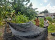 Aipda Ahyar Ajak Warga Gelogor Selatan Manfaatkan Lahan Rumah