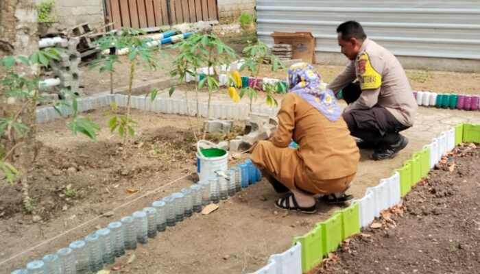 Polsek Lembar Aktifkan Peran Warga dalam Program Swasembada Pangan