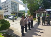 Kunjungan Ibu Wapres ke NTB, Polres Lombok Barat Gelar Apel Pengamanan