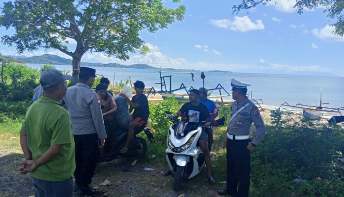 Kehadiran Polisi di Sekotong Dukung Lingkungan Aman dan Kondusif