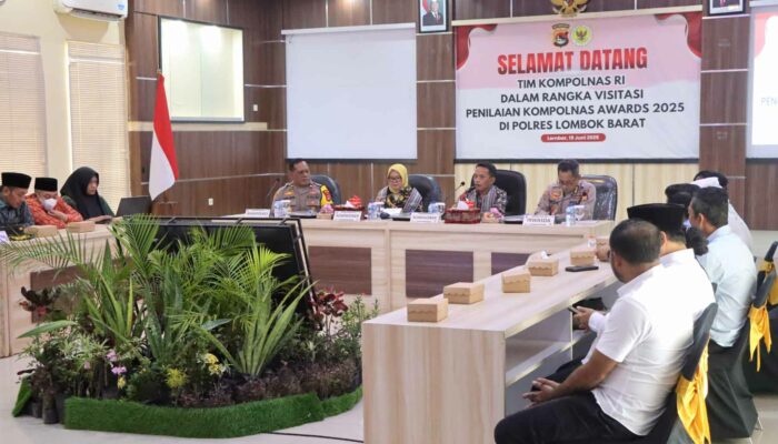 Kunjungan Kompolnas ke Gerung, Polres Lombok Barat Jadi Sorotan Nasional