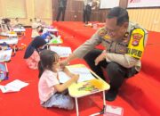 Hari Bhayangkara: Polres Lombok Barat Gelar Lomba Mewarnai untuk Anak TK