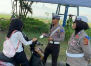 Operasi Patuh Rinjani 2025, Polres Lombok Barat Tindak Pelanggar Lalu Lintas di Bundaran Penas