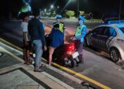 Patroli Malam di Bypass BIL, Satlantas Lombok Barat Cegah Balap Liar dan Kejahatan