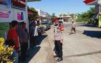 Polsek Gerung Intensifkan Patroli KRYD, Jaga Keamanan Objek Vital di Gerung dan Mesangguk