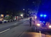 Polsek Gerung Intensifkan Patroli Malam di Jalur Bypass BIL Lombok Barat