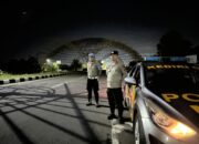 Polsek Kediri Intensifkan Patroli Blue Light di Jalur Rawan BIL Lombok Barat