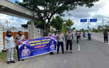 Puluhan Pelanggar Terjaring di Bypass Bil 2, Polres Lombok Barat Gelar Operasi Patuh Rinjani 2025