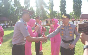 Upacara Kenaikan Pangkat Polres Lombok Barat: Momentum Profesionalisme