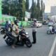 Polsek Rasanae Barat Laksanakan Rawan Pagi, Himbau Pengguna Jalan Tertib Berlalu Lintas