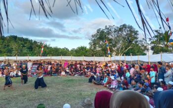 Polres Lombok Barat Amankan Peresean Ulang Tahun Paguyuban Mareje Timur
