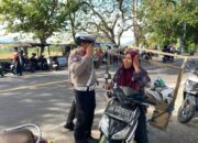 Kamseltibcar Lantas Diperkuat, Polres Lombok Barat Gelar Operasi di Kecamatan Gerung