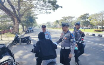 Penertiban Lalu Lintas Digencarkan di Lombok Barat, Fokus di Jalan Baypass BIL I