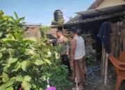 Sinergi Bhabinkamtibmas dan Warga, Kolaborasi Aktif Wujudkan Ketahanan Pangan di Desa Kuranji