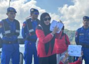 Kapal Patroli Polairud Jadi Klinik & Perpustakaan Terapung di Lembar