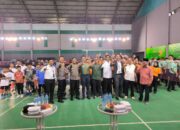 Kapolres Lombok Utara Hadiri Pembukaan Turnamen Badminton Wondr by BNI Sirkuit Nasional B NTB 2025