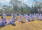 Bag SDM Polres Lombok Utara Laksanakan Latihan Bela Diri Polri Bagi Personel yang Akan Naik Pangkat