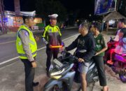 Sat Lantas Polres Lombok Utara Laksanakan Patroli Blue Light dan Pengaturan Arus Lalu Lintas