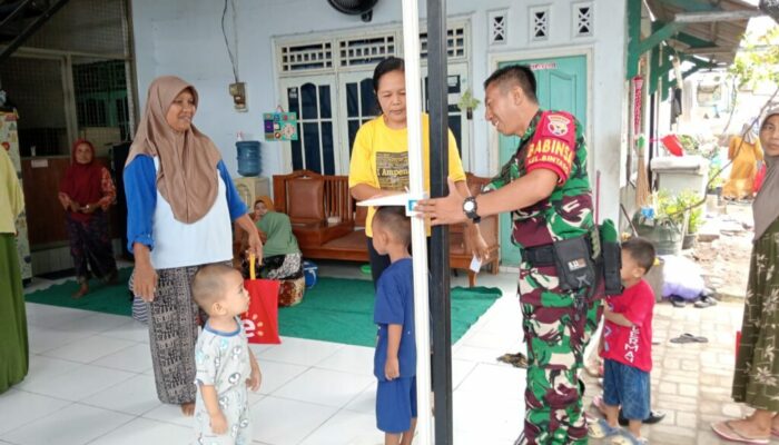 TNI dan Petugas Kesehatan Kolaborasi Dukung Lansia-Balita