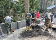 TNI dan Warga Bersatu Wujudkan Jalan Penghubung Antardusun