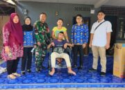 Babinsa Dampingi Penyerahan Bantuan untuk Warga Disabilitas