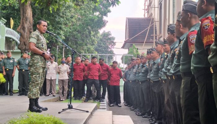 Jaga Kesehatan dan Sukseskan Program Nasional, Pesan Tegas Dandim 1606/Mataram