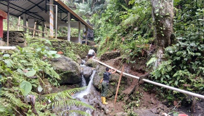 Dari Lereng Lingsar, Air Kehidupan Mengalir Lewat TMMD ke-126 Kodim 1606 Mataram