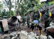 TMMD ke-126 Kodim 1606 Mataram Giat Bangun Desa, Tim Wasev Apresiasi Semangat Warga