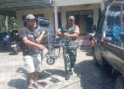 Babinsa dan Dinsos Lobar Bersinergi Bantu Warga Disabilitas di Gunungsari