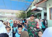 Sinergi Babinsa dan MIN 1 Sukseskan Jalan Sehat Milad